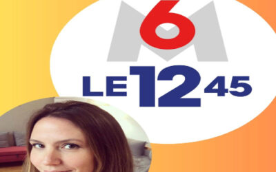 Interview de Sarah Hervé sur M6 le 22 Octobre